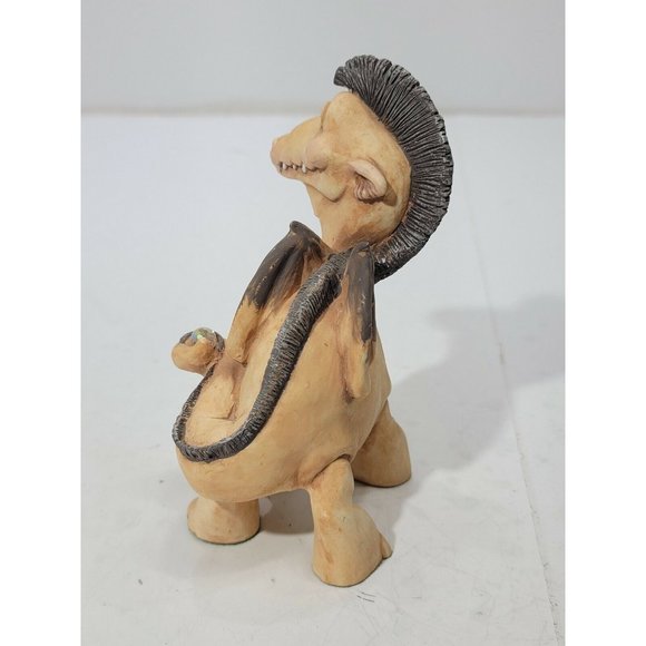 The World Of Krystonia Figurine SPYKE #4344 Dragon Fantasy Figurine - Picture 4 of 7